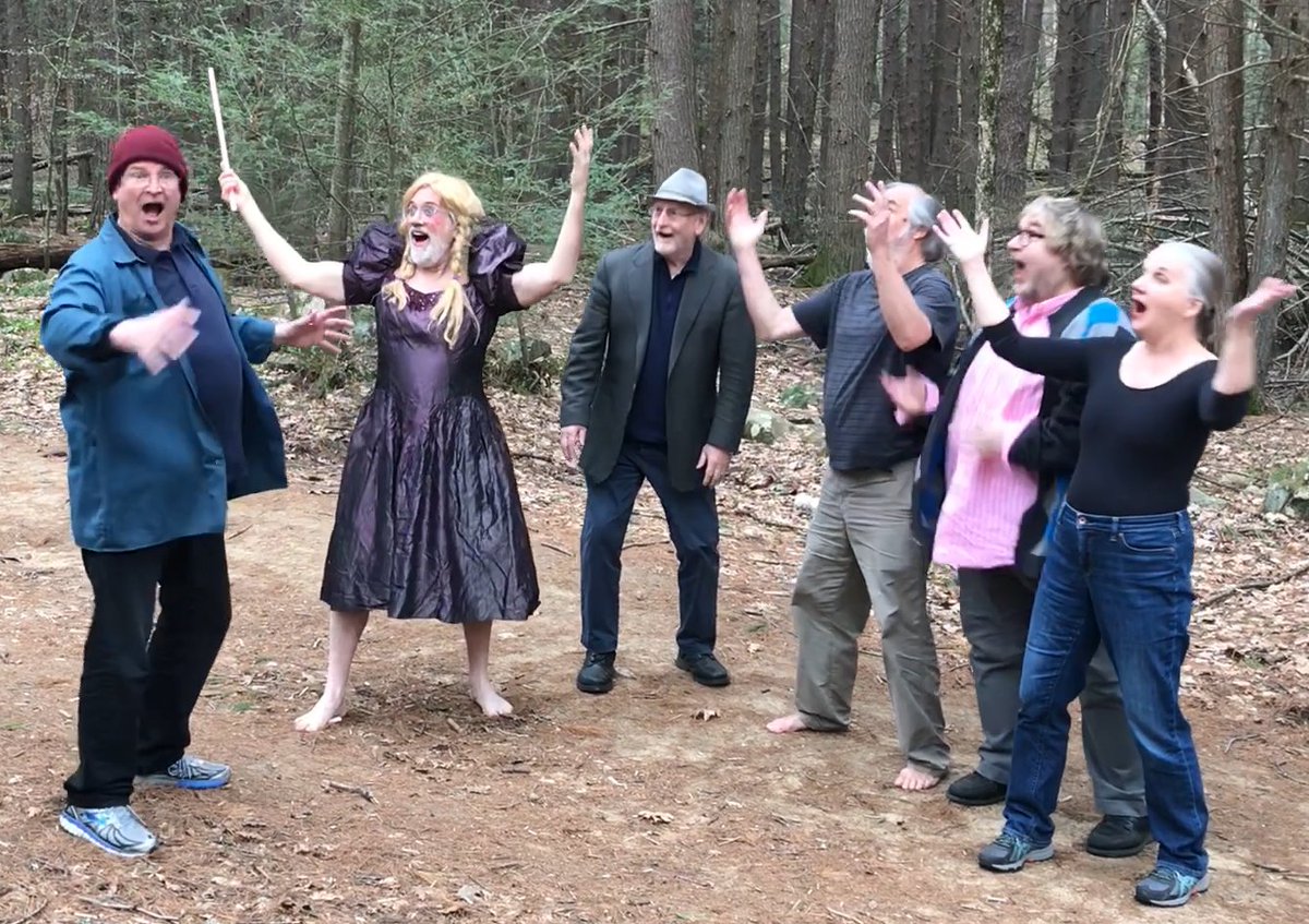 Chandler_Travis's tweet photo. Hail hail, the gang's all here! More conjuring wizardry from our video for "Happy Channy Oberek" - premiering 9pm Mother's Day at https://t.co/eM5Ahwqp8o #video #premiere #mothersday #notreallyanoberek #omnipop https://t.co/0yLo1uxek3