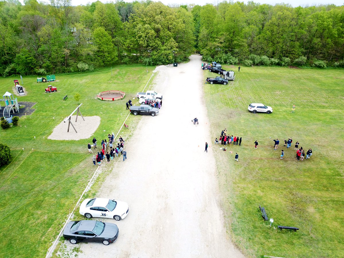#CopsAndKids at Camp Cullom today.