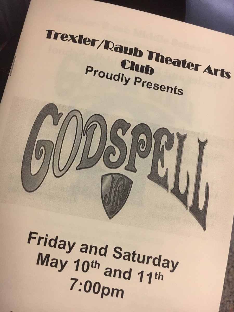 AllentownSD's tweet photo. Almost time! Tonight @asdtrexler and @asdraub students come together for what is sure to be an awesome performance of #GodspellJr @ThomasParkerASD https://t.co/Erz0260qXC