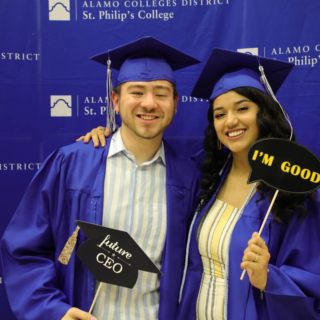 GoSPC's tweet photo. #Classof2019 are almost ready to walk the stage! #goSPC #SPCGrads #SPCGraduates #SPCproud https://t.co/byJSWP7hIx