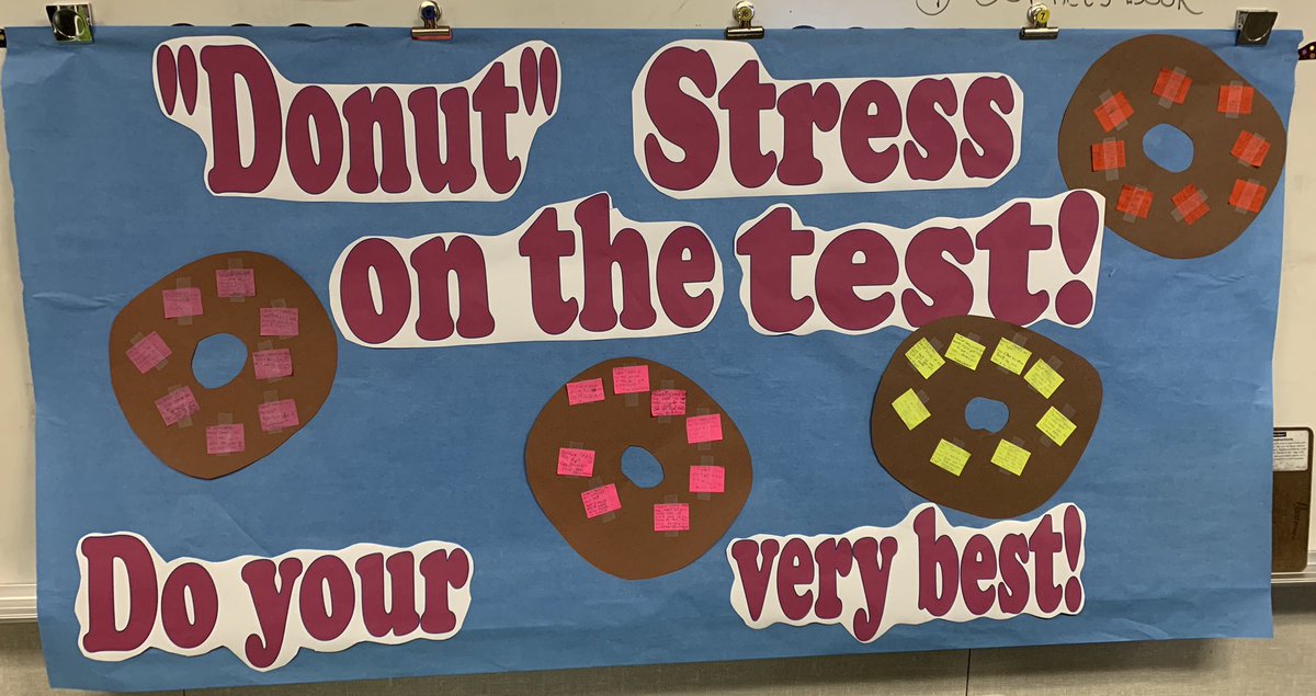 Ready for week 2 of student to student test motivation. They sprinkled kindness using encouraging words!! <a href="/GoshenEagle/">goshen elementary</a> #VisaliaUSD