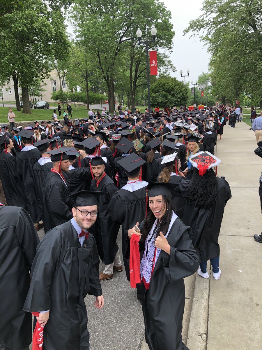 JaceOnTheHill's tweet photo. Congrats to all grads of the @wku class of 2019! #ClimbWIthUs https://t.co/8gDaveBesw
