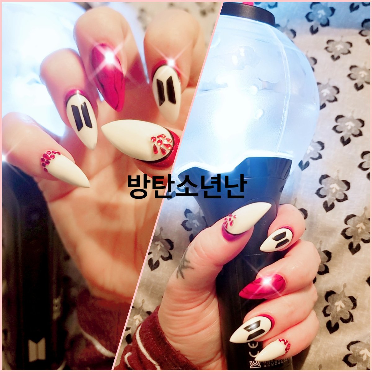 haileydipity's tweet photo. My body is as ready as my soul.
#BTS #BTSxSoldierField #BTSxChicago #511ARMYTIME #방탄소년단 #nails https://t.co/VbqBCxY7x7