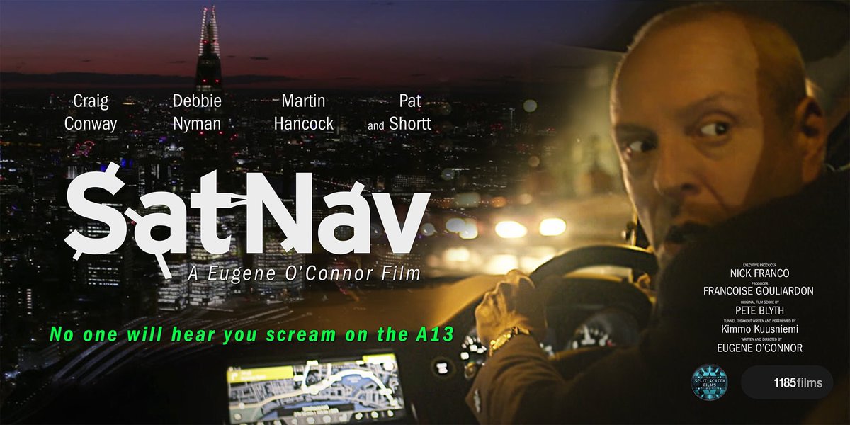 thecraigconway's tweet photo. Looking forward to seeing all the cast and crew for our screening of #SatNav next week written and Directed by the #TopTalented Eugene O Connor. It was a pleasure to work with such a brilliant team, Great fun from start to finish 🙏 #FilmShort #SupportIndieFilm #LoveMyWork https://t.co/isInXGBJsY