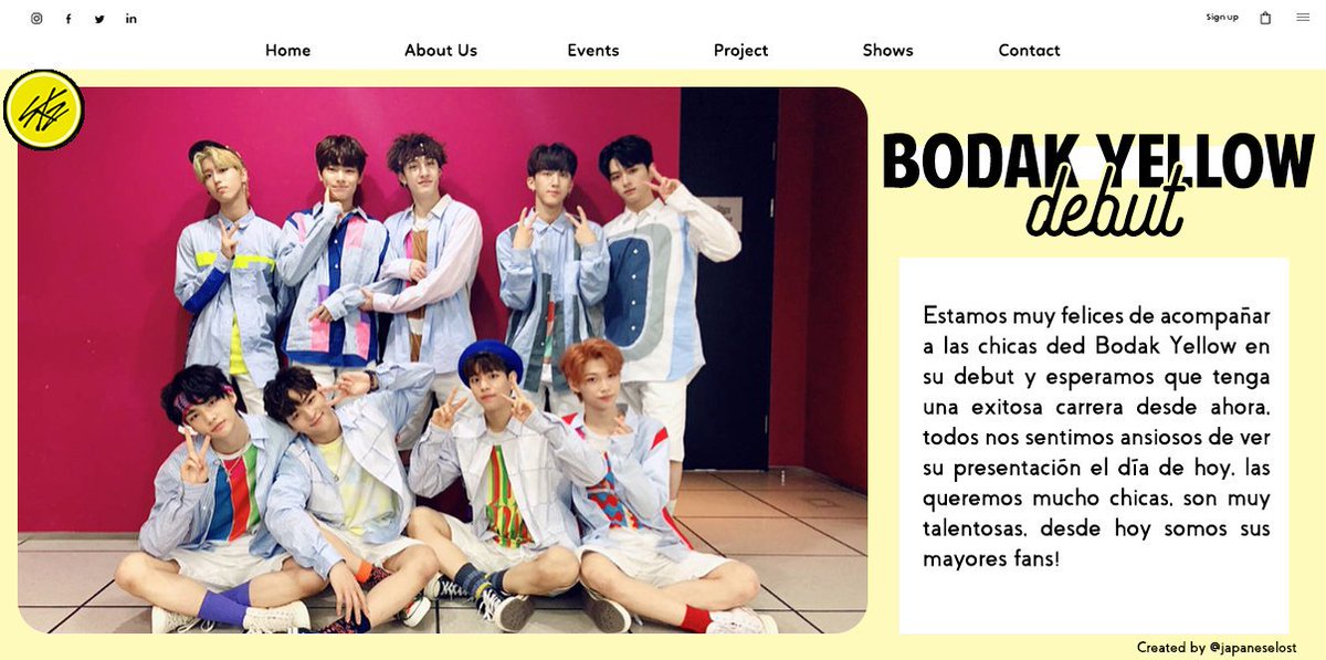 StrangerKids_TW's tweet photo. #BYDEBUT #LASTANDFOREVER ; 

Hoy hemos asistido al debut de las muy talentosas @bdkyellow_twt y realmente esperamos seguir escuchando más de ella en el futuro! https://t.co/BV9Mzcdicr