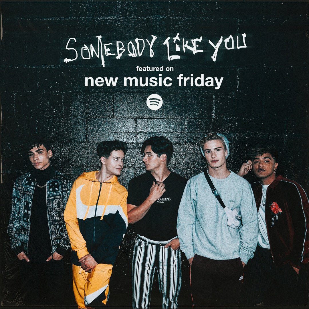 InRealLife's tweet photo. so blown away, u can hear Somebody like You on @Spotify's New Music Friday now 💥  https://t.co/BpHL0qdYFP https://t.co/jZvfDj1sPh