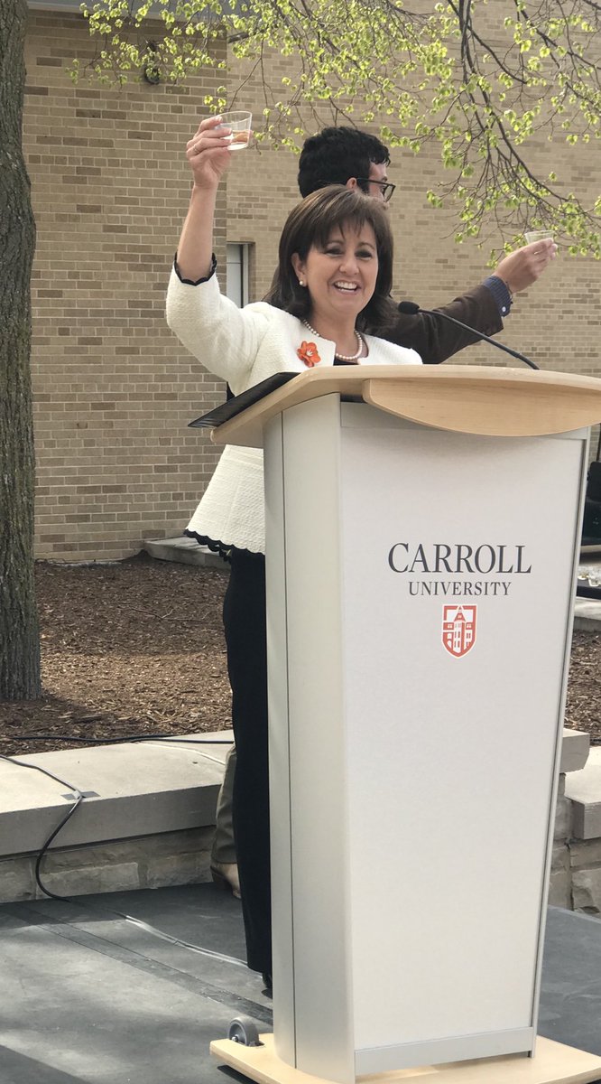 Pio_Prez's tweet photo. Congratulations and cheers to the class of 2019 @Carrollu. You are joining more than 22,000  proud @CarrollUAlumni around the world. We wish you all the very best! #carrolluniversity https://t.co/ajPkdqayCM