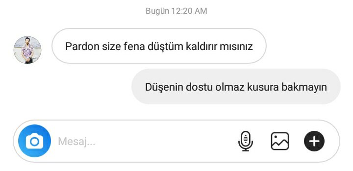 Çok eğlendim amk