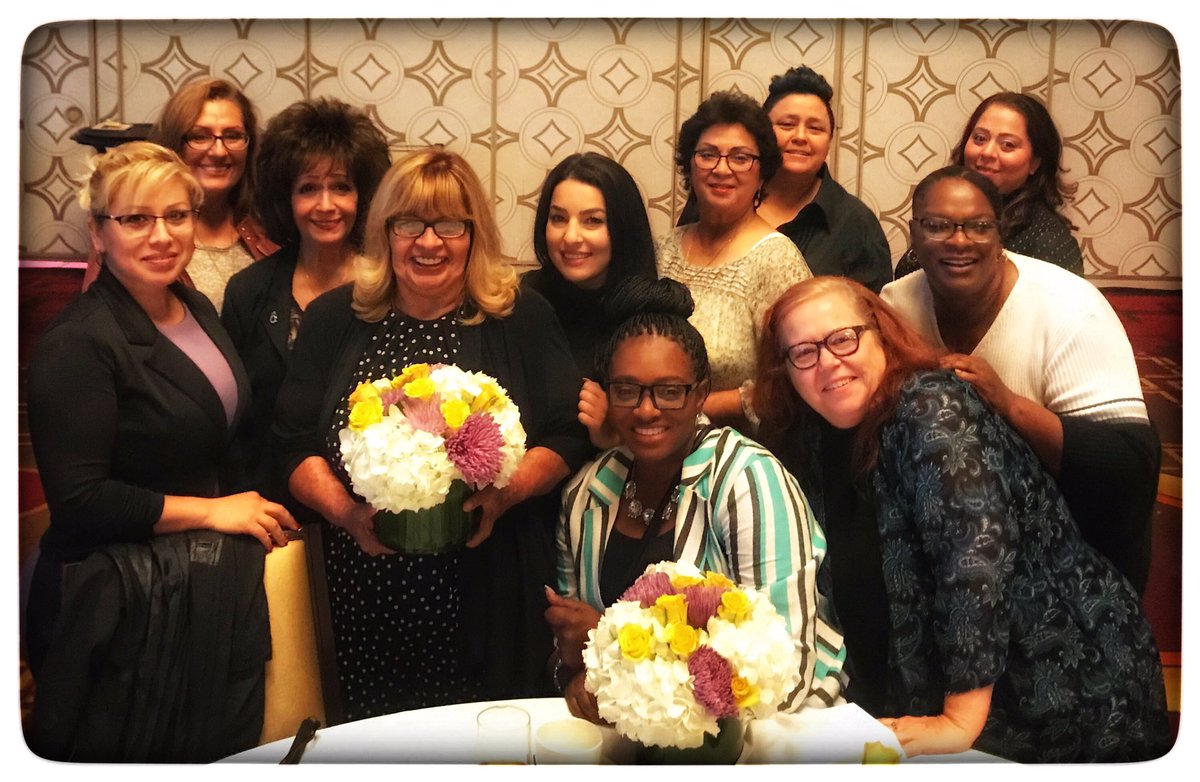 Teamster sisters sticking together for social justice! #local630 #local396 #teamsters #Laane #dtla #LosAngeles #fairwages #womenforanewLA #diversity #whatdoyoudo