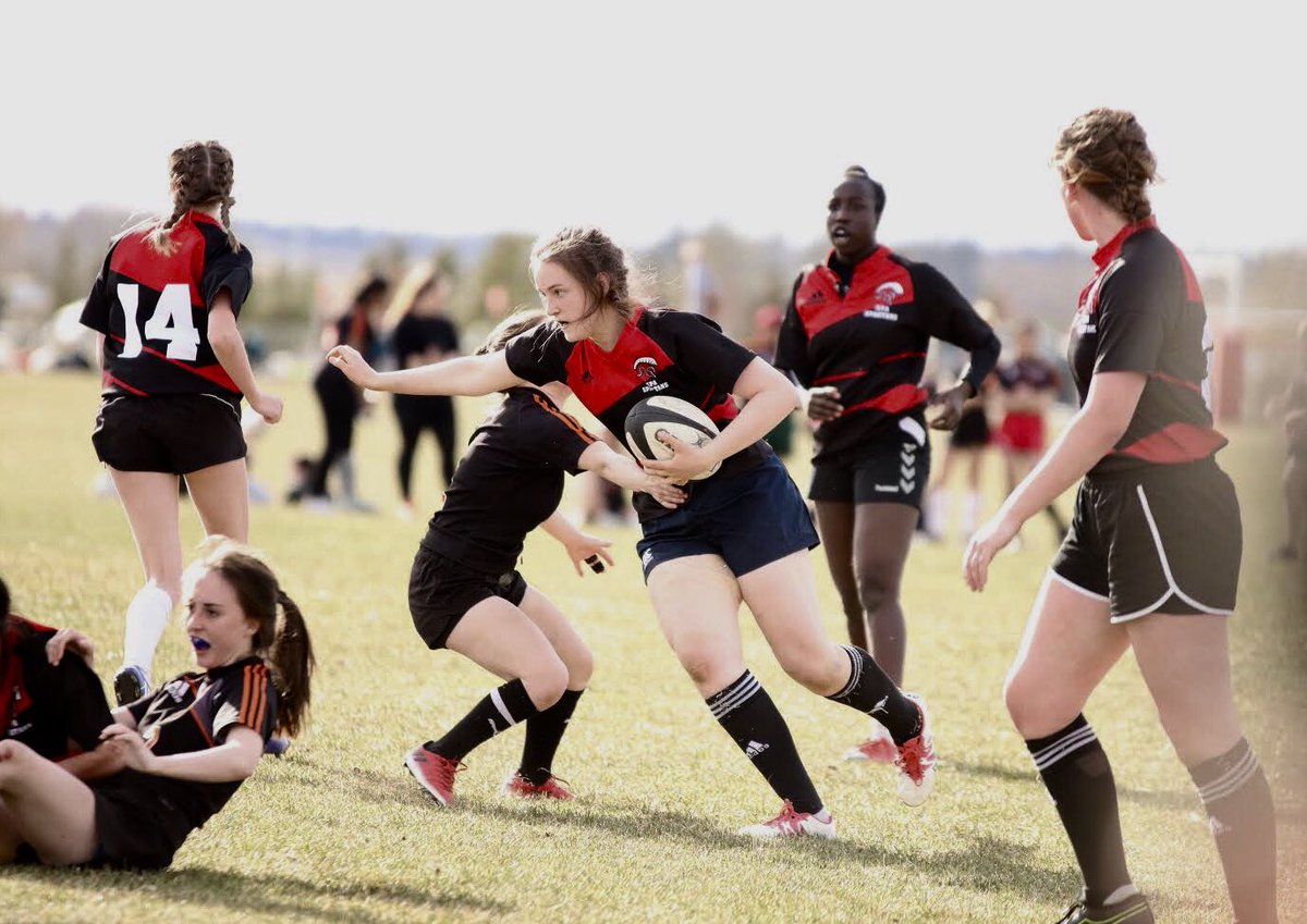 #Spartans Senior Girls Rugby team battled hard in their 2nd game of the season. “Be strong and courageous; do not be frightened and dismayed, for the Lord your God is with you wherever you go.” (Joshua 1:9) #ibelieveincatholiced #ecsrdJOY @SPACHSprincipal #spartanpride #sparugby