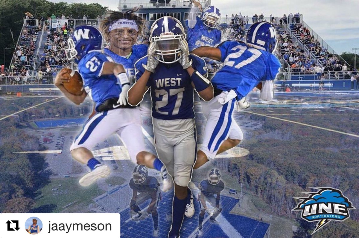 Huge congrats to my boy @jaaymeson who will be attending UNE and playing football! Thank God for for the blessing #praygrindrepeat🙏🏾💪🏾♻️ #allgrindnogimmicks #thegrindknows ⠀⠀⠀⠀⠀⠀
A quiet storm is coming this fall ⛈. @unefootball