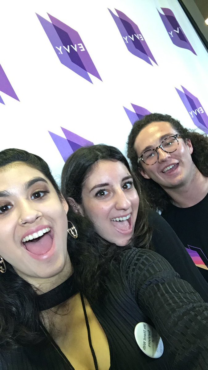 virtually_ana's tweet photo. the best marketing team hangin out backstage #EVVY38 https://t.co/BJXL77QujJ
