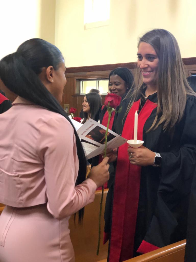 BarryUniversity's tweet image. The Rose and Candle Ceremony is a Barry University tradition that celebrates the bonds of friendship and the sending forth of graduates. #BarryProud