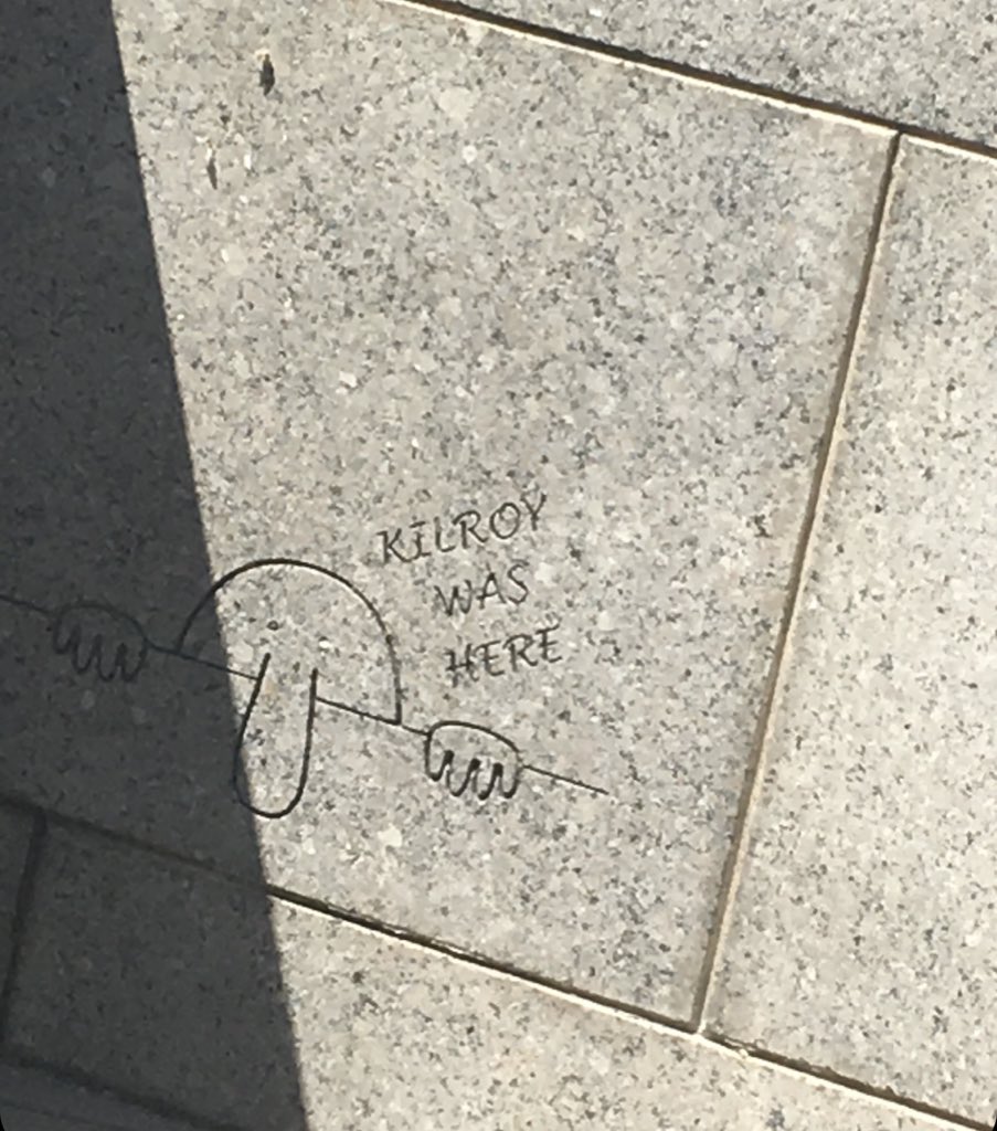 VazquezLMS's tweet photo. Kilroy was here @lmsdchunt @LMSDCTrip2019 #VazquezVibes https://t.co/iinHgbPIRM