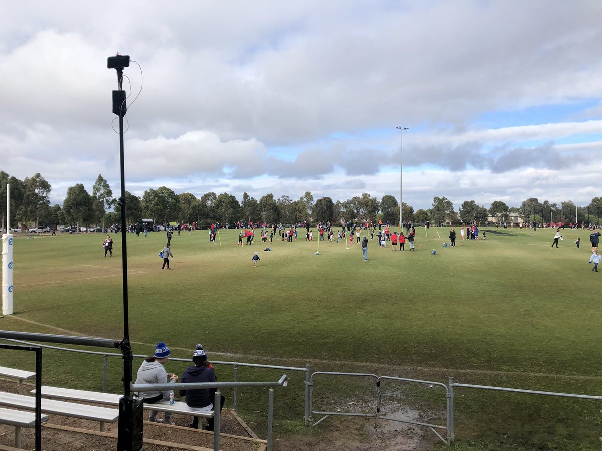 Exciting morning at Craigieburn <a href="/AFLAuskick/">NAB AFL Auskick</a> Centre with <a href="/TheTodayShow/">The Today Show</a> in attendance for a special Mothers Day session! <a href="/aflvic/">AFL Victoria</a>