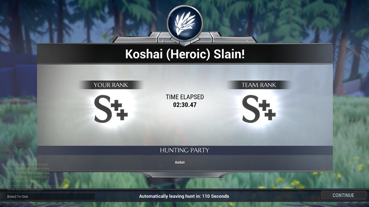 AodanTV's tweet photo. Just making Heroic+ #Koshai, sit like a good boy, down on the floor.
Slapping #Behemoths around on @PlayDauntless
https://t.co/0eo2BejHiV
#Slayer https://t.co/kRHd8O8XKG