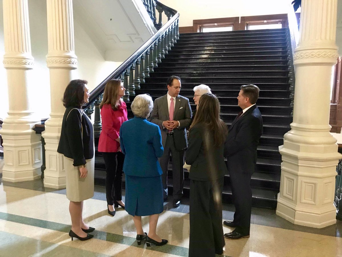 Menendez4Texas's tweet photo. Happy to recognize Christus Health System on their 150th anniversary! Christus serves many in the Bexar county area. Grateful for their visit today and thank you to all that you do for the families of District 26. #Menendez4TX #txlege https://t.co/plYS1Cocd4