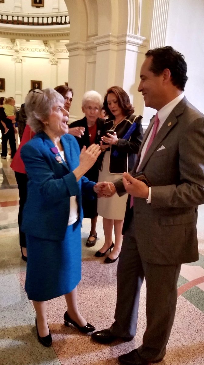 Menendez4Texas's tweet photo. Happy to recognize Christus Health System on their 150th anniversary! Christus serves many in the Bexar county area. Grateful for their visit today and thank you to all that you do for the families of District 26. #Menendez4TX #txlege https://t.co/plYS1Cocd4
