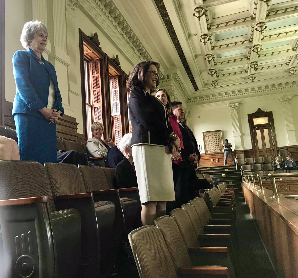 Menendez4Texas's tweet photo. Happy to recognize Christus Health System on their 150th anniversary! Christus serves many in the Bexar county area. Grateful for their visit today and thank you to all that you do for the families of District 26. #Menendez4TX #txlege https://t.co/plYS1Cocd4