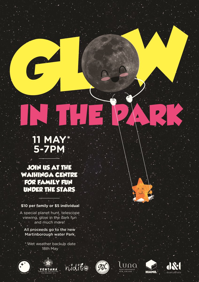 HiamoNZ's tweet photo. We can show you the world(s)! Hiamo will be displaying the solar system in augmented reality tonight to help raise money for the new Martinborough water park. 
Join us from 5pm at the Waihinga Centre for a great family night learning about the stars!
#GlowInThePark https://t.co/i0XBEfFDzI