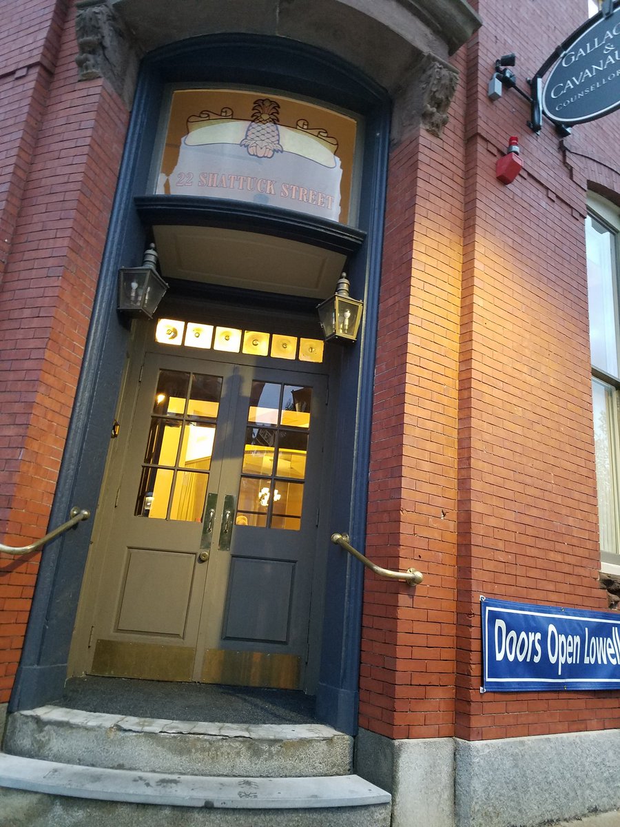 DoorsOpenLowell's tweet photo. Only an hour left to catch your favorite DOL buildings on tonight's lineup. Don't miss out! #lowell #likelowell #lowellnps #findyourpark #preservation #historicpreservation #merrimackvalley #massachusetts #thisplacematters #architecture #preservationmonth #doorsopenlowell https://t.co/H9X3noZlRM