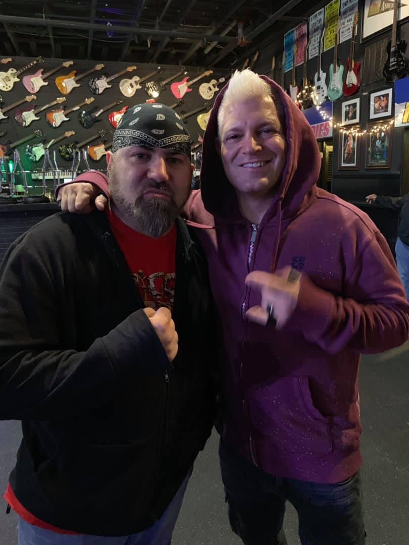 With one of my favorite people, who I’m proud to say has become a great friend to me, Mr.  @BillyBiohazard. At the Stone Pony, December 2018.  #DFL  #Respect