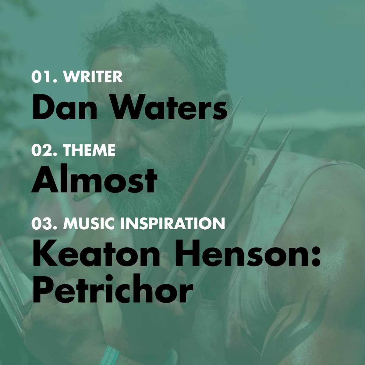 WordsAnd_Music's tweet photo. 01. Writer: Dan Waters
02. Theme: Almost
03. Music Inspiration: Keaton Henson: Petrichor

https://t.co/5wI3eMMvfa

#keatonhenson #petrichor  #almost #wamc #creativewriting #writingclub #writerscommunity #writerslife #danwaters https://t.co/K9oGeoqjw1