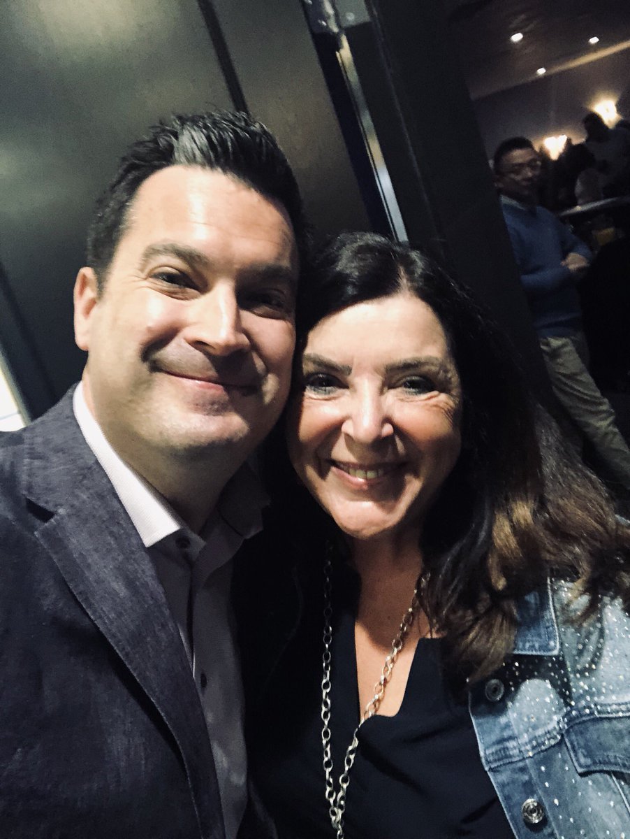 dmeyersYQR's tweet photo. Fun times with one of my all time faves @vianne_timmons at the @UofRegina #prairiekitchenparty Getting screeched in!!! #yqr https://t.co/eXhExbejLG