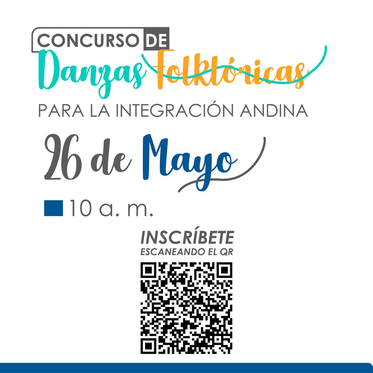 Demuestra tu talento!!
La <a href="/sjl_muni/">MuniSJL</a> te invita a participar del concurso de Danzas Folklóricas por la Integración Andina.