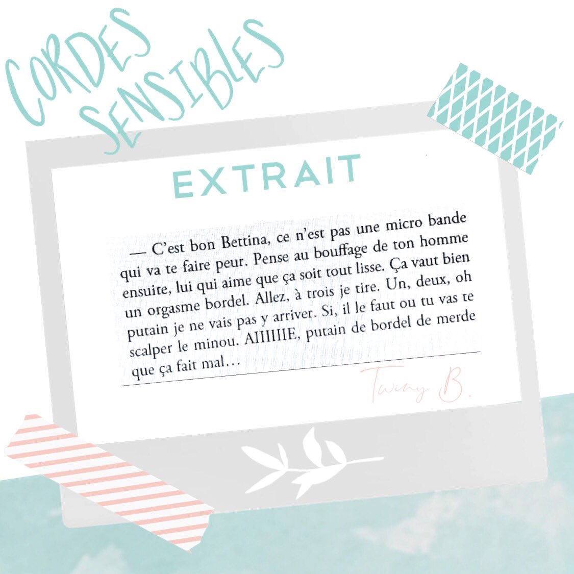Twiny_B's tweet photo. Les beaux jours arrivent, les femmes vont exposer leurs gambettes... donc cet extrait est parfait pour les circonstances 💝 c’est cadeau !
#CordesSensibles #spinoffLaChute #uneamiepascommelesautres #depoilageintense #equipedesoutien #agiterlespompoms #tenezvousprêts https://t.co/tKxlWcRd8X