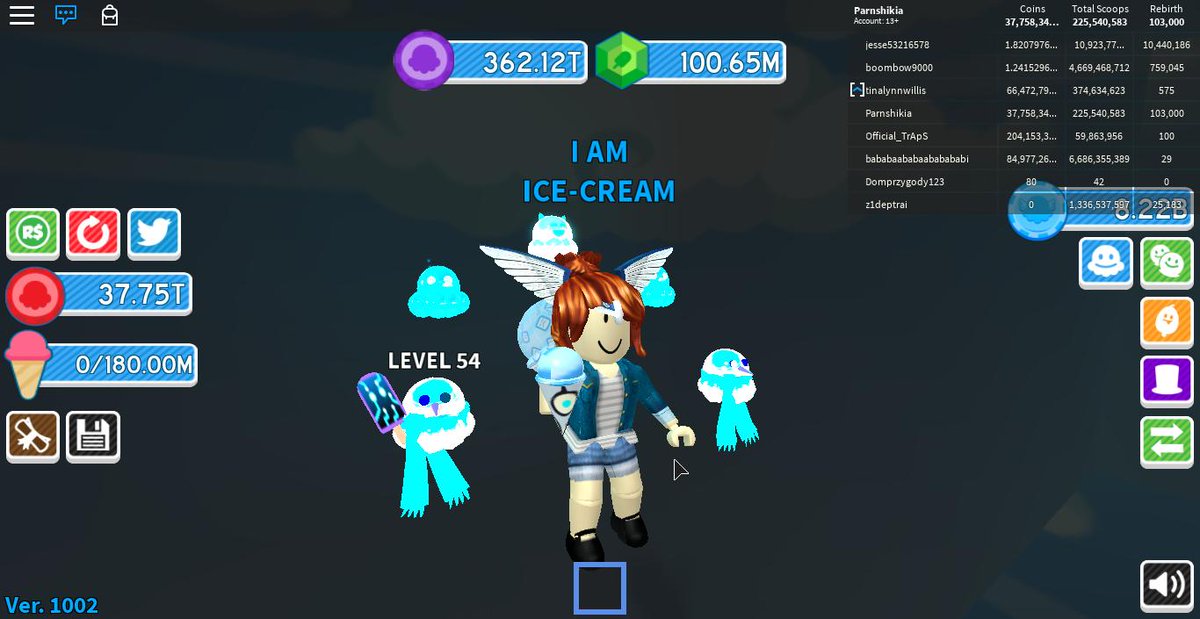 Icecreamsimulator Hashtag On Twitter - roblox 4 new codes for hats ice cream simulator