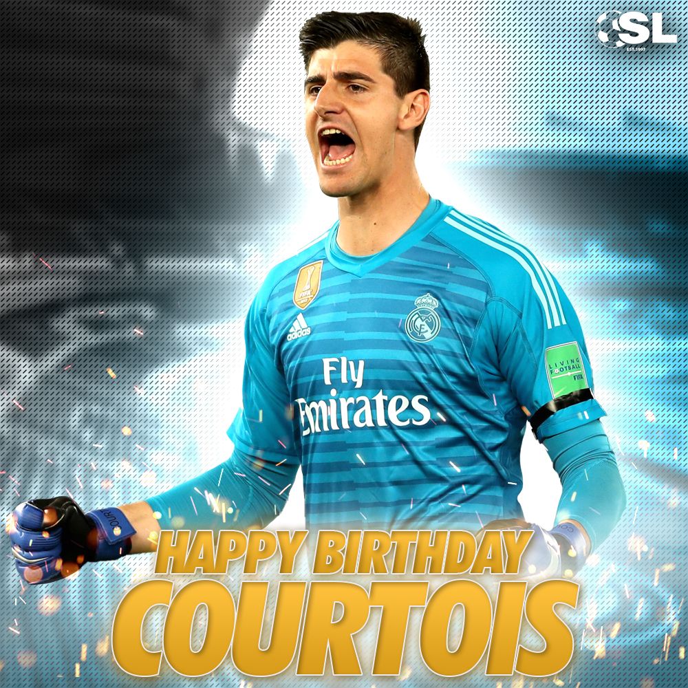 Happy Birthday to Real Madrid goalkeeper, Thibaut Courtois! 