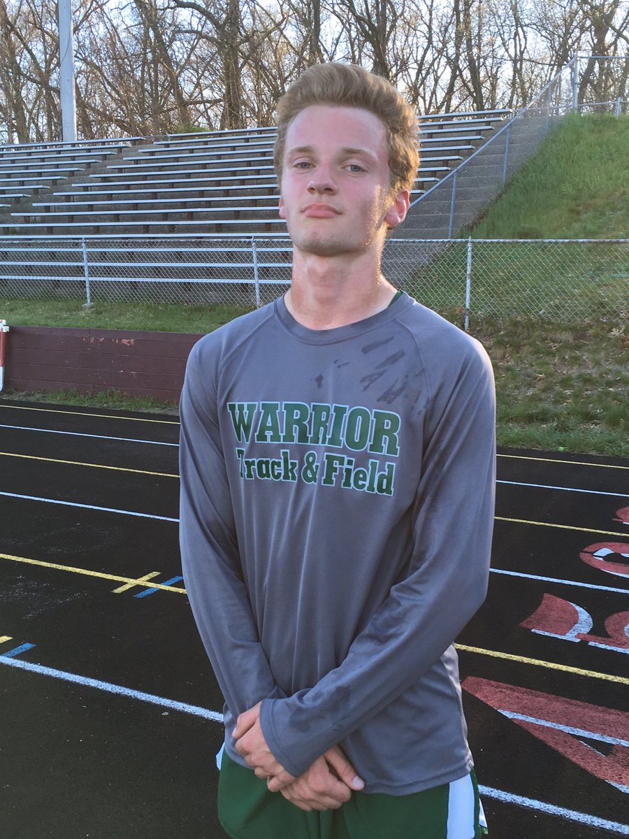 WMC_Track's tweet photo. Conference Champ in the 3200m - Jack Zuidema! https://t.co/BTFAPVcHzb