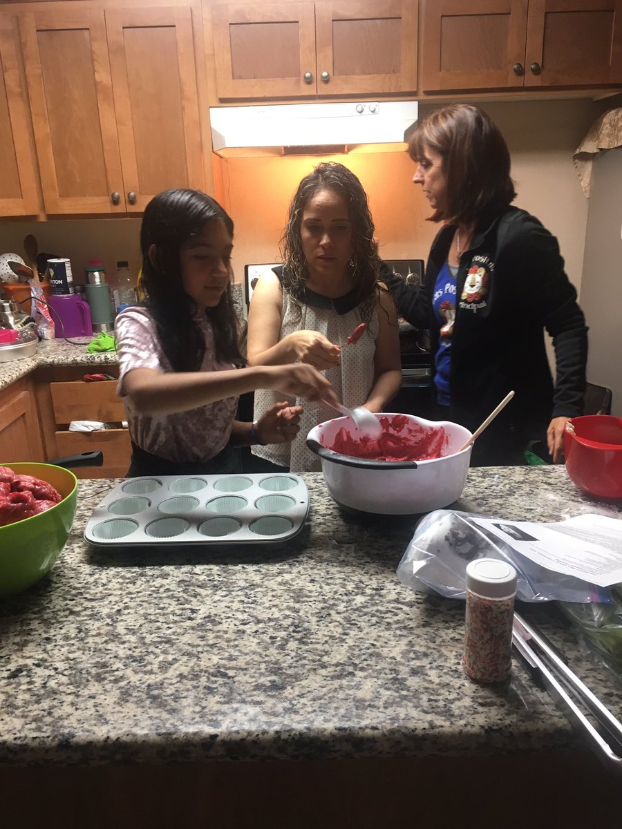 Lynn Sheldon (@4thsheldon) on Twitter photo “Sweetest” evening ever! Our Awesome Las Positas principal, Sharon, went with me to teach one of my students and her mother how to make red velvet cupcakes 🥰 Great fraction lesson for all ❤️. So much fun!@4thSheldon <a href="/laspositaslions/">Las Positas</a> “Sweetest” evening ever! Our Awesome Las Positas principal, Sharon, went with me to teach one of my students and her mother how to make red velvet cupcakes 🥰 Great fraction lesson for all ❤️. So much fun!@4thSheldon <a href="/laspositaslions/">Las Positas</a>