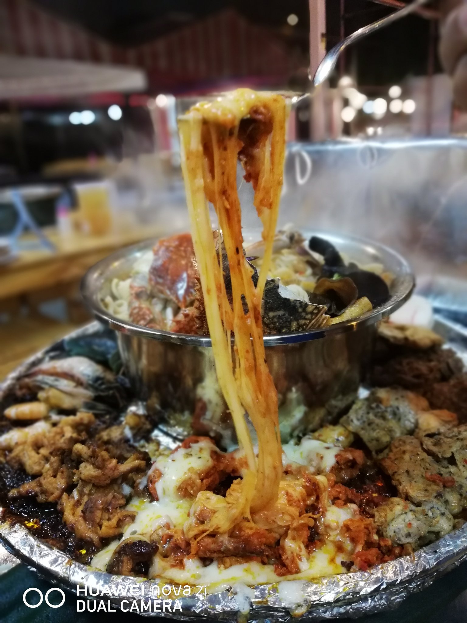 Hausgrill steamboat cheese
