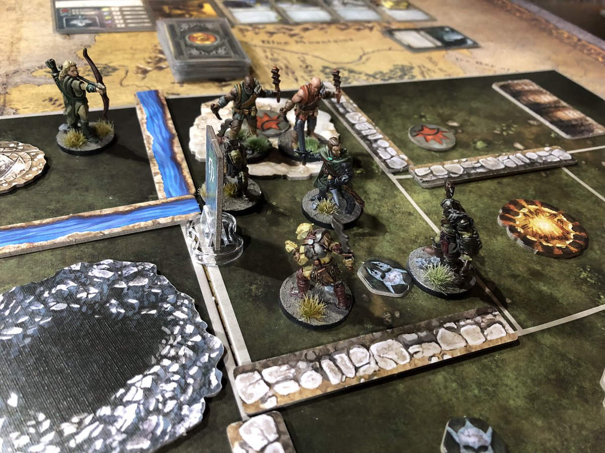 manvsmeeple's tweet photo. And that’s a wrap for @FFGames Lord of the Rings: Journeys in Middle-Earth Campaign #1. We won after an extremely hard fought battle with the end boss. #journeysinmiddleearth Ready for another adventure please! @AsmodeeNA #MvMApproved #bestof2019 https://t.co/JFmxBy6ar5