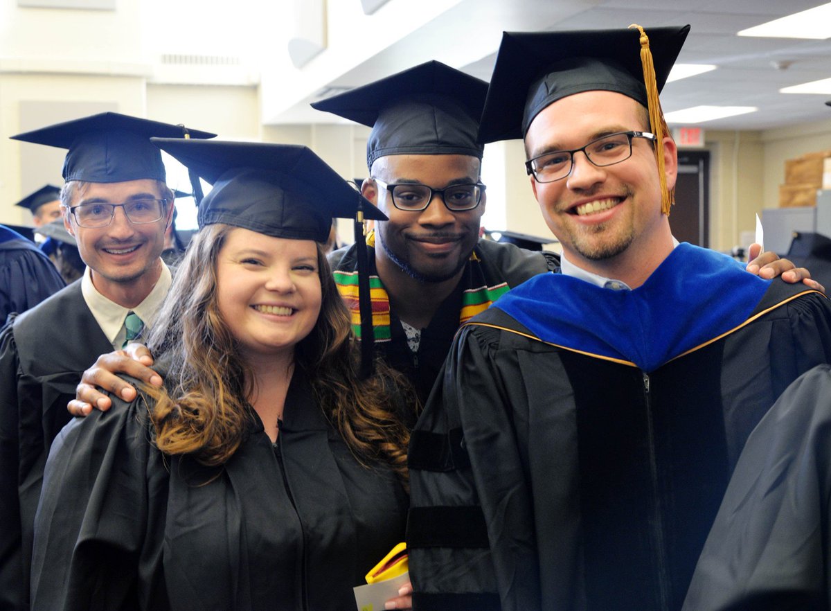 BloomsburgU's tweet photo. "Given your accomplishments here at BU, I am certain that you are well prepared for this next chapter, one that will bring you much professional success and personal satisfaction,” — @BasharHanna2 🎓🐾 #HuskyPride #Husky4Life #masters #doctorate 📷: https://t.co/GIXwXzTXOR https://t.co/qHEUejTL8A