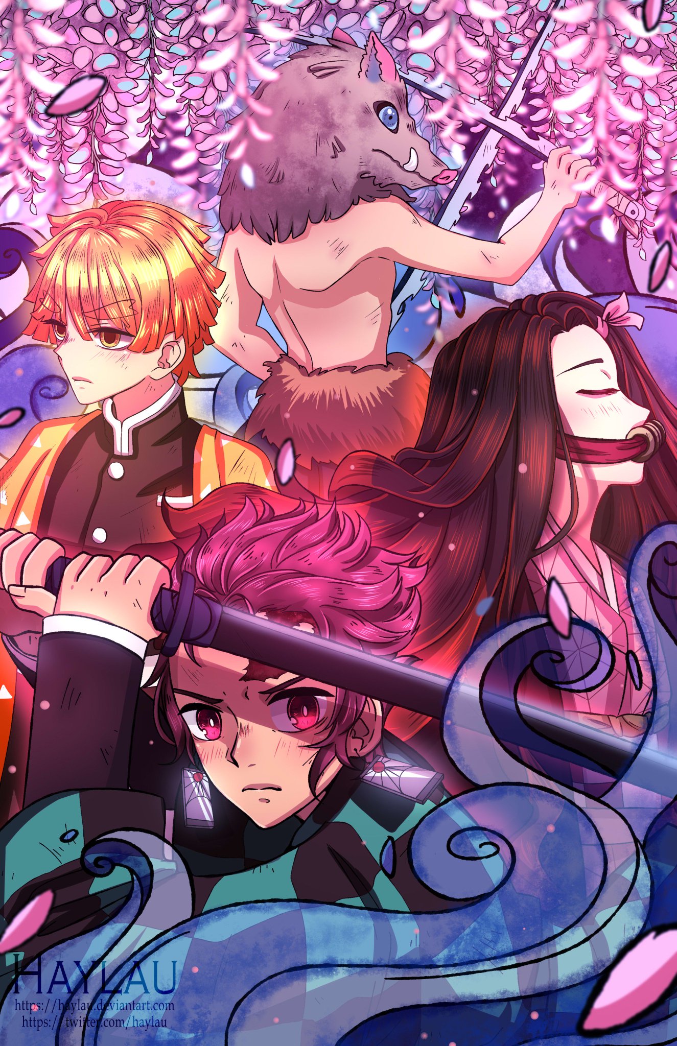 Lee Demon Slayer Kimetsu No Yaiba I Really Had Fun Drawing This Print Will Be Available At Animenorth See You There Demonslayer Kimetsunoyaiba Fanart T Co Thydtjibgp