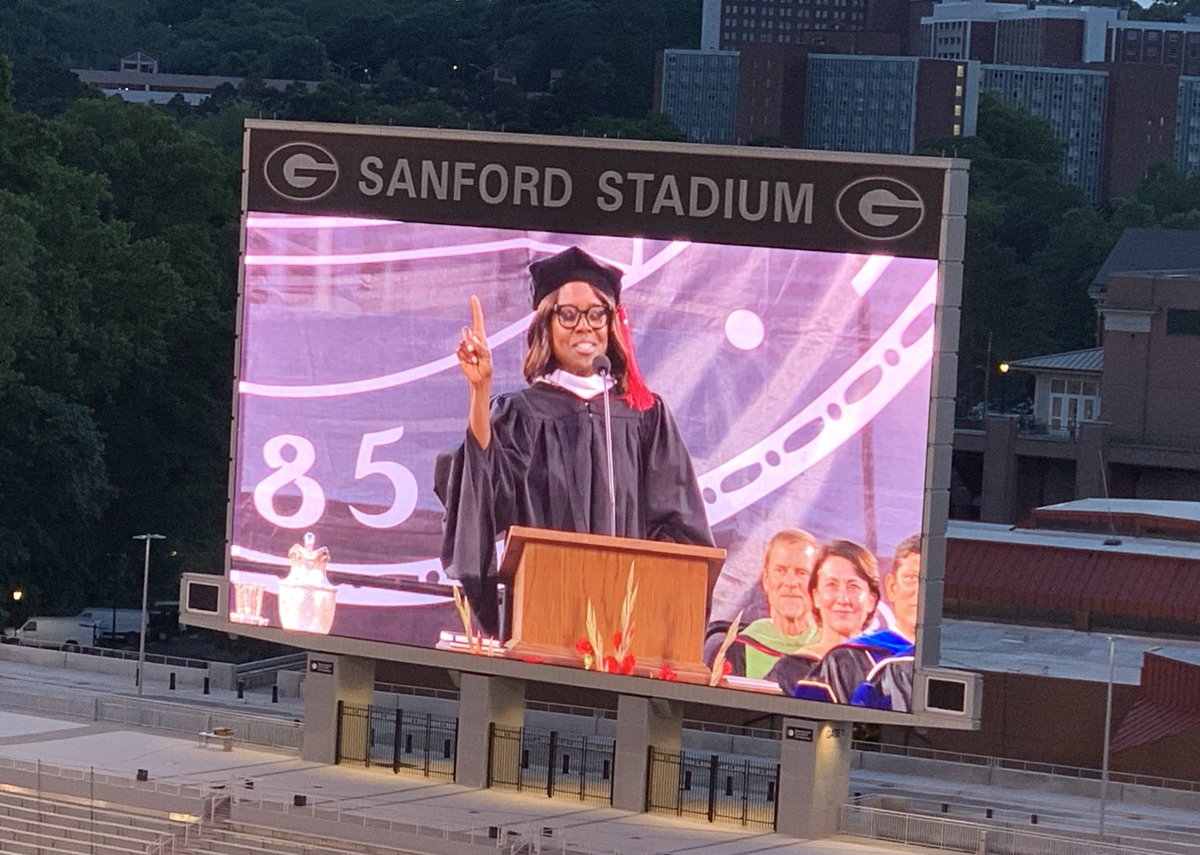 A wonderful #commencement #speech tonight at @universityofga by ...