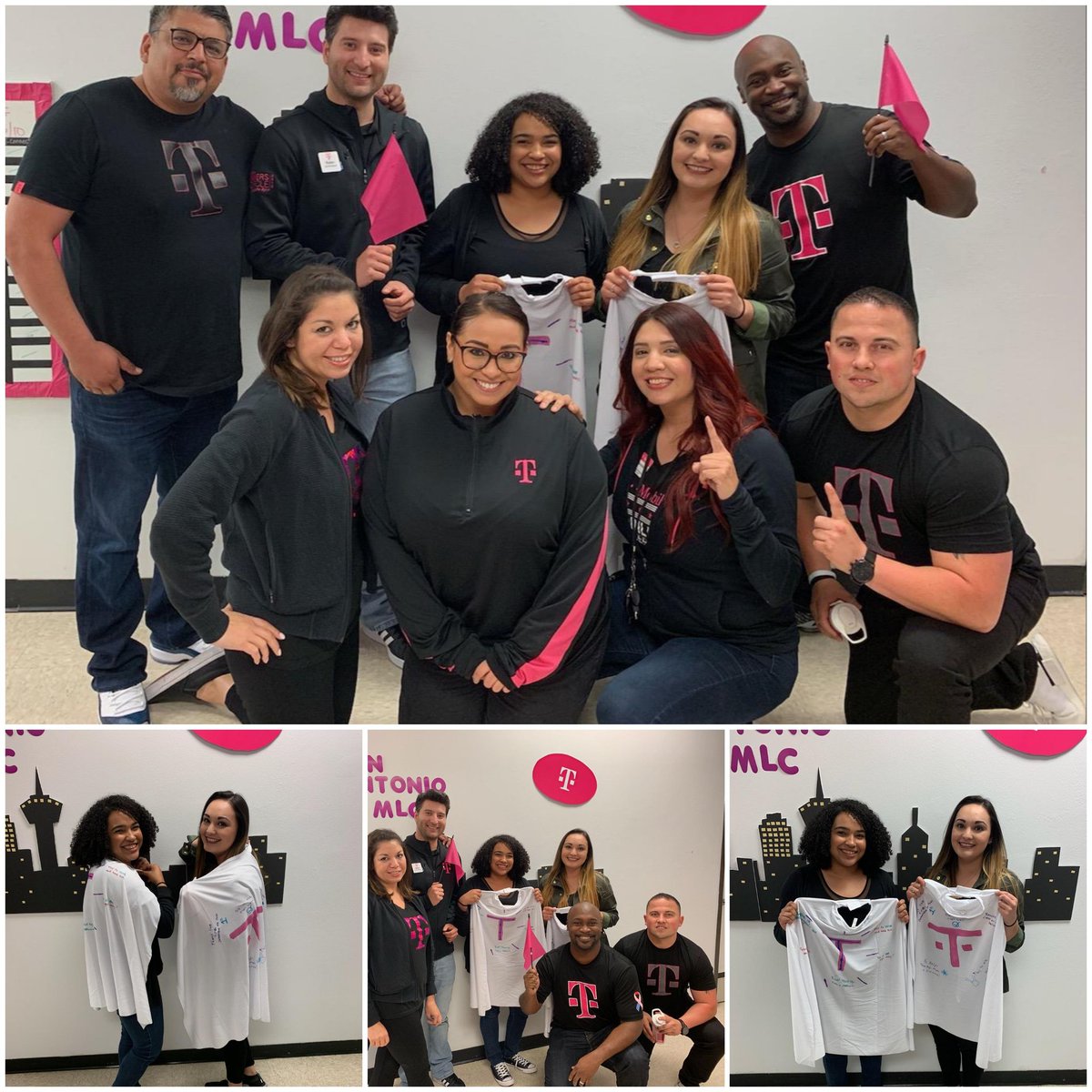 Jcarril12's tweet photo. What can bring together this amazing group of leaders? New hire Graduation day! Love being apart of a team dedicated to development literally from the beginning! #TexasDNA #SA #Capes #DoNothingAverage @Dsolano1023 @SoniaSAT425 @adanacuna8 @xriveratmob @cjgreentx @RebeccaAlvarez_ https://t.co/n00qiXIus8