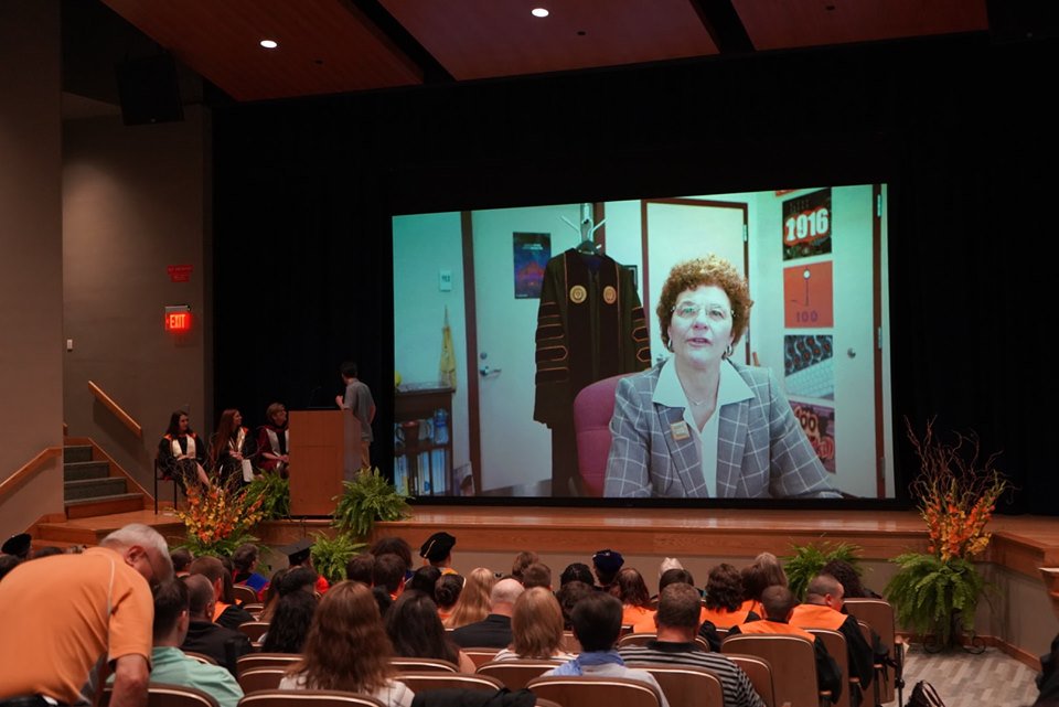 SUNYCobleskill's tweet photo. Hoods, gowns, and smiles. #CobyGrad is here. #Graduation2019 https://t.co/TZi9X32Z3p