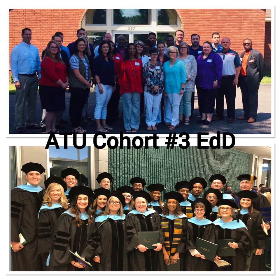 cldavis01's tweet photo. I am proud to have been a part of this great group of educators. We did it! #Cohort3 #EdD #ATU #2019 #NoMoreSaturdayClasses #DissertationComplete https://t.co/AsSfm6KtWQ