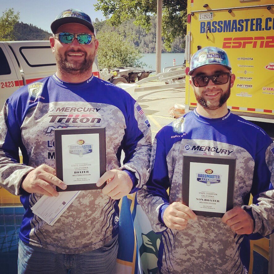 CaliBassNation's tweet photo. Congratulations to Bub Tosh and Stanley Beebe for advanceing to the #bassnation championship! @bassmaster https://t.co/77KIQeQJRc
