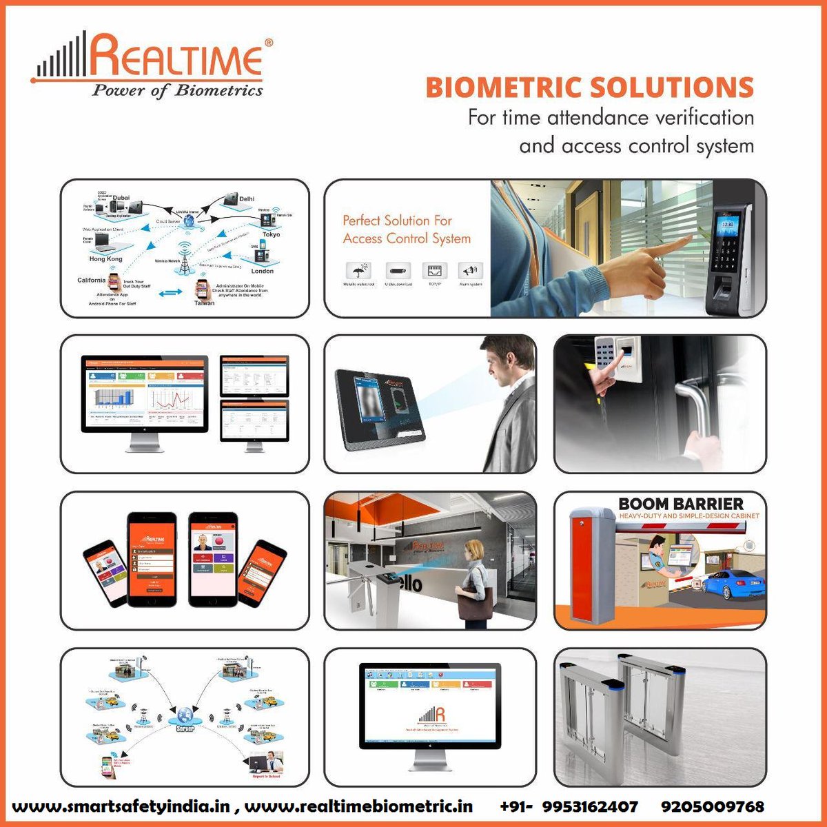 smartsafetygps's tweet image. Biometric solutions for Time Attendance verification and access control Syste 9953162407 ,9205009768 Visit :smartsafetyindia.in realtimebiometric.in
#TimeandAccessControl #TimeandAccessControlSystem #BiometricAttendanceSoftware #PayrollSoftware #accesscontrol