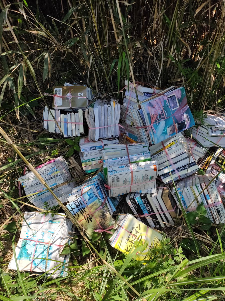 山に不法投棄されていた大量の図書館の本 何でそんなことするんや 嘆く人 犯人を推測する人がいる中 図書館に確認をしてみた Togetter 山に不法投棄されていた大量の図書館の本 何でそんなことするんや 嘆く人 犯人を推測する人がいる中 図書館に確認をしてみた Togetter
