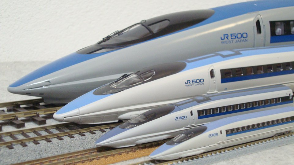 500系新幹線　Nゲージ Amazon.co.jp: KATO N Gauge 500 Series Bullet Train Nozomi 8