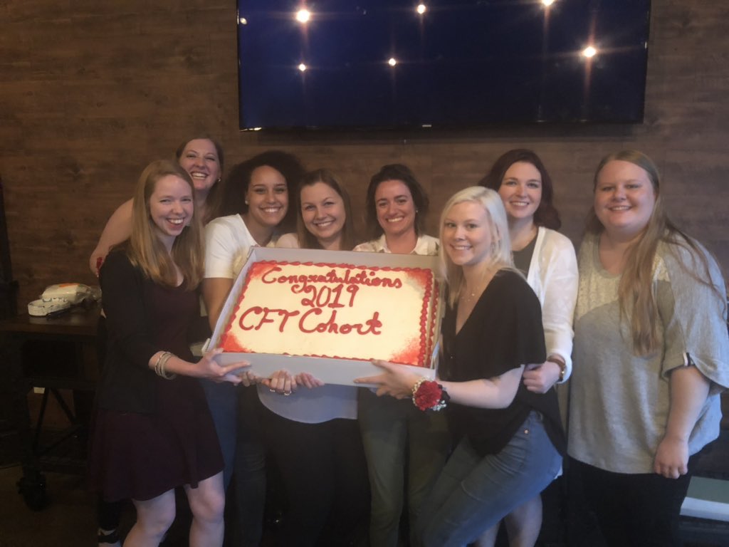 DoctorEliLive's tweet photo. Congrats to these graduates of the @uofl as they embark on their dual career identities as social workers and marriage &amp; family therapists. It was a pleasure to teach you for the past 2 years! #staysystemic https://t.co/mJfS6CahZ7