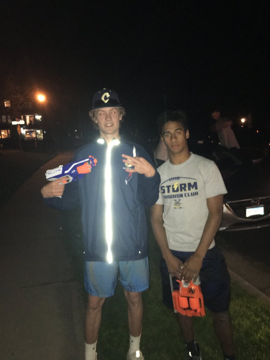 Greg with a kill on Pedro <a href="/NerfChan/">Chan Nerf War 2019</a>