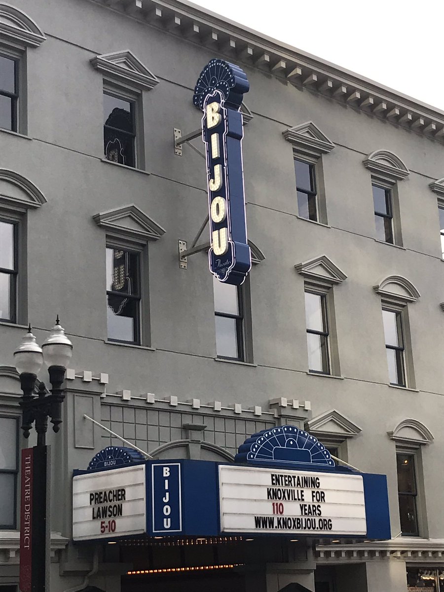 DocLaymance's tweet image. Comedian @PreacherLawson at the Bijou Theater!  He continues to be one of my favorite AGT contestants. Such a great show with good clean humor.  Trish outdid herself with getting me tickets for my birthday!  #AGT #preacherlawson