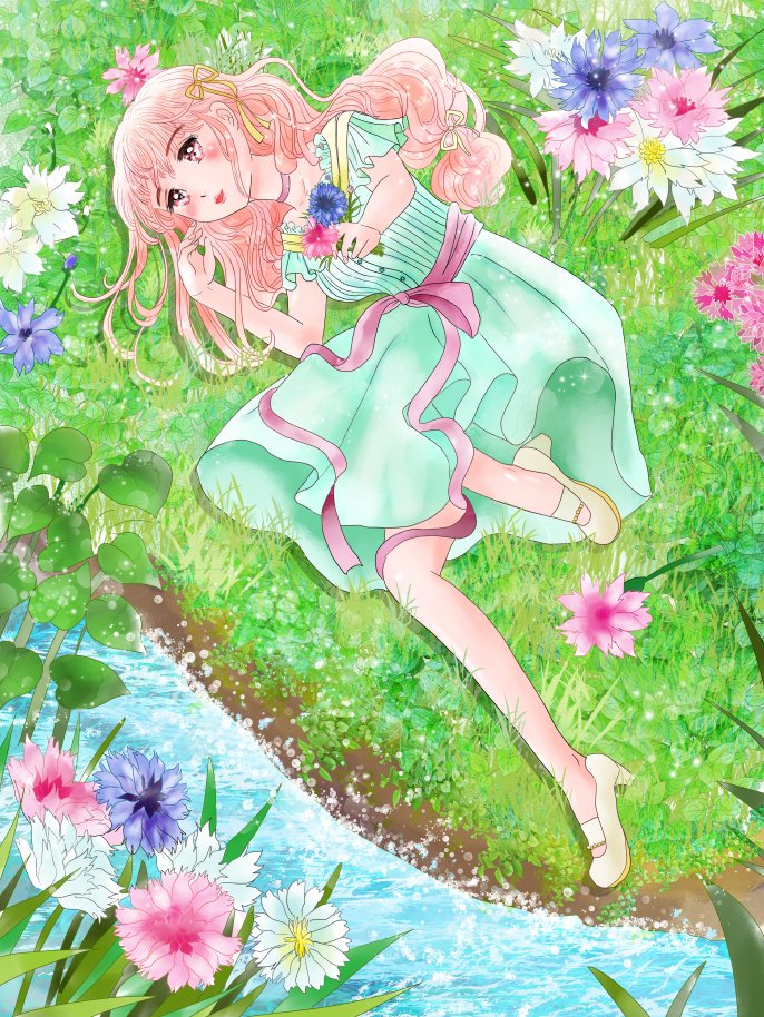 5月11日の誕生花は 矢車菊 です 花言葉は 無邪気 他 誕生花うんちくページ 愛ちん ゆめみ愛 の漫画